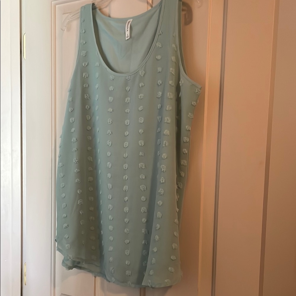Women's Sleeveless Top in Sage